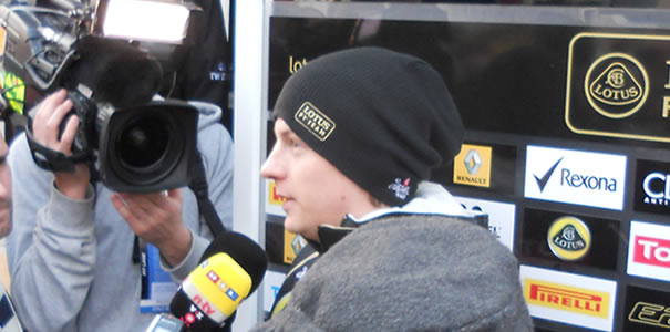 Kimi Raikkonen Lotus 2012